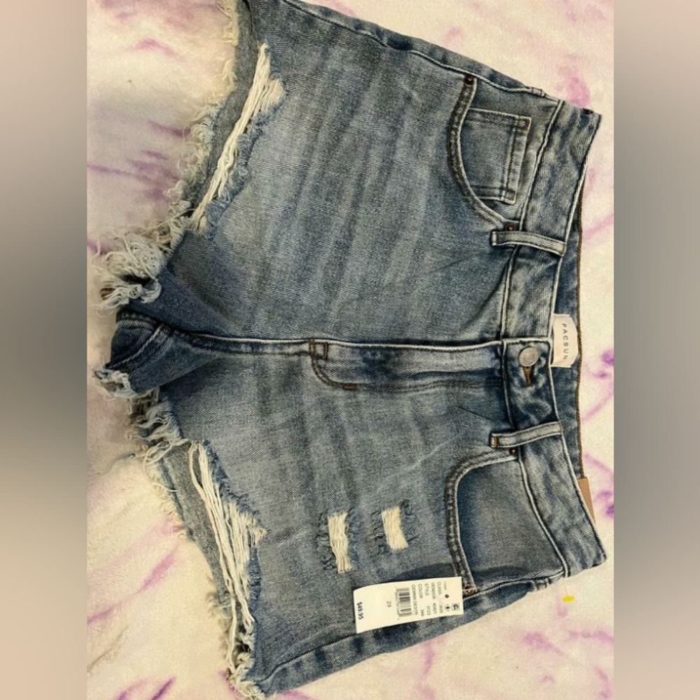Pacsun Women's Distressed Denim Shorts